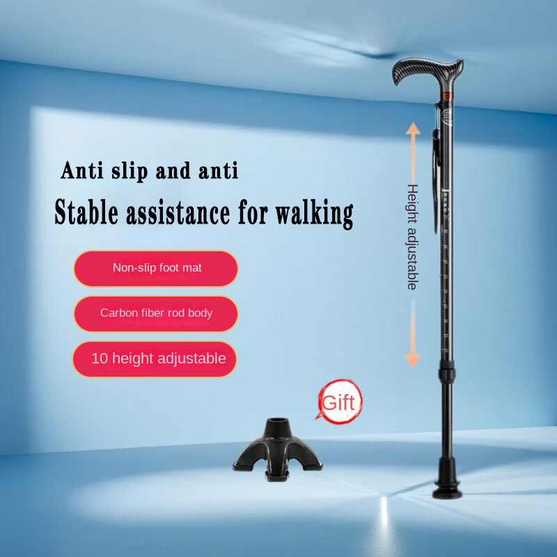 Trekking Pole Carbon - Canne télescopique en fibre de carbone