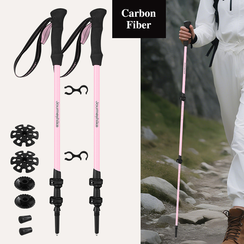 Trekking Pole Carbon - Bâtons de randonnée en fibre de