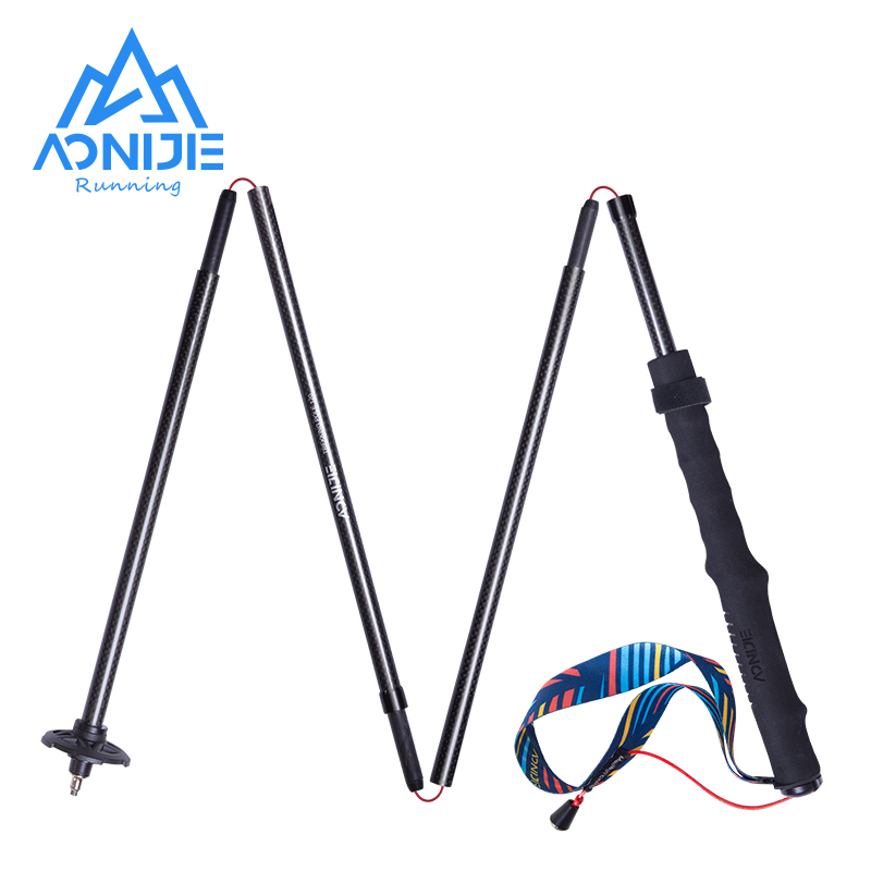 Trekking Pole Carbon - 2 pièces AONIJIE E4204 bâtons de