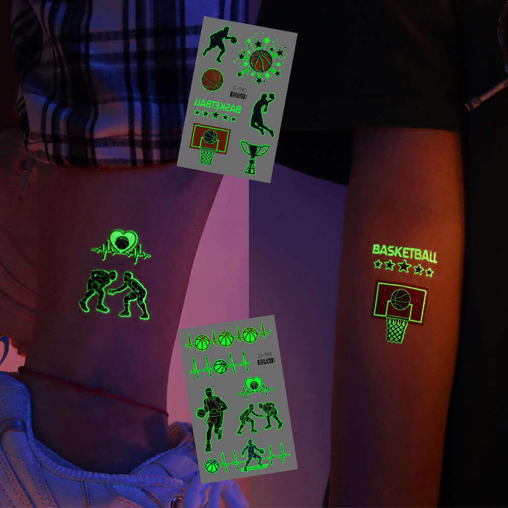 Tatouages temporaires lumineux - Blister Plaster Sport avis et prix