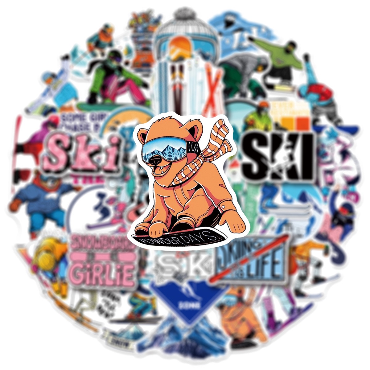 50 autocollants de graffiti su - Blister Plaster Sport avis et prix
