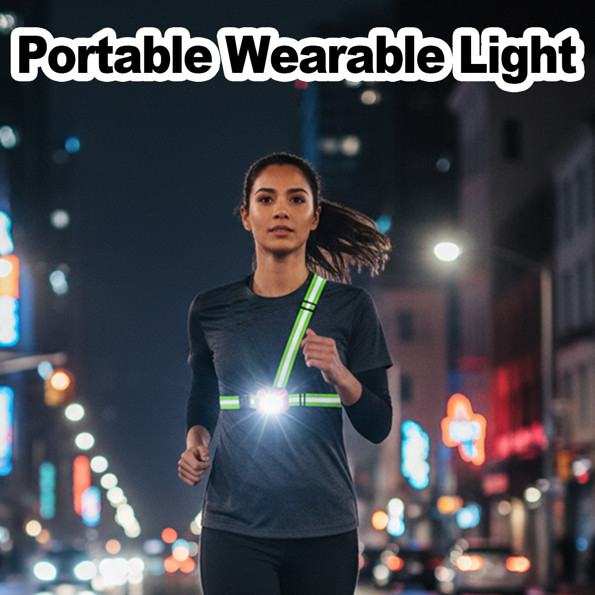 Lampe de poche légère et étanc - Reflective Running Gear Vest avis et prix