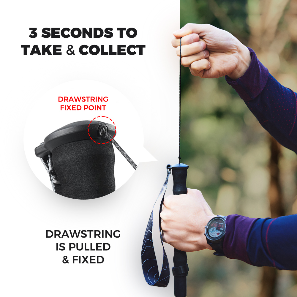 Bâtons de randonnée pliables e - Trekking Pole Carbon avis et prix