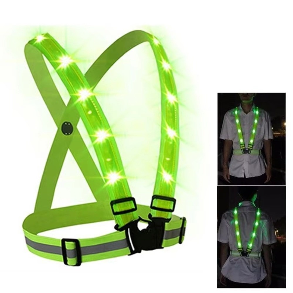 Nouveau gilet de sécurité LED  - Reflective Running Gear Vest avis et prix