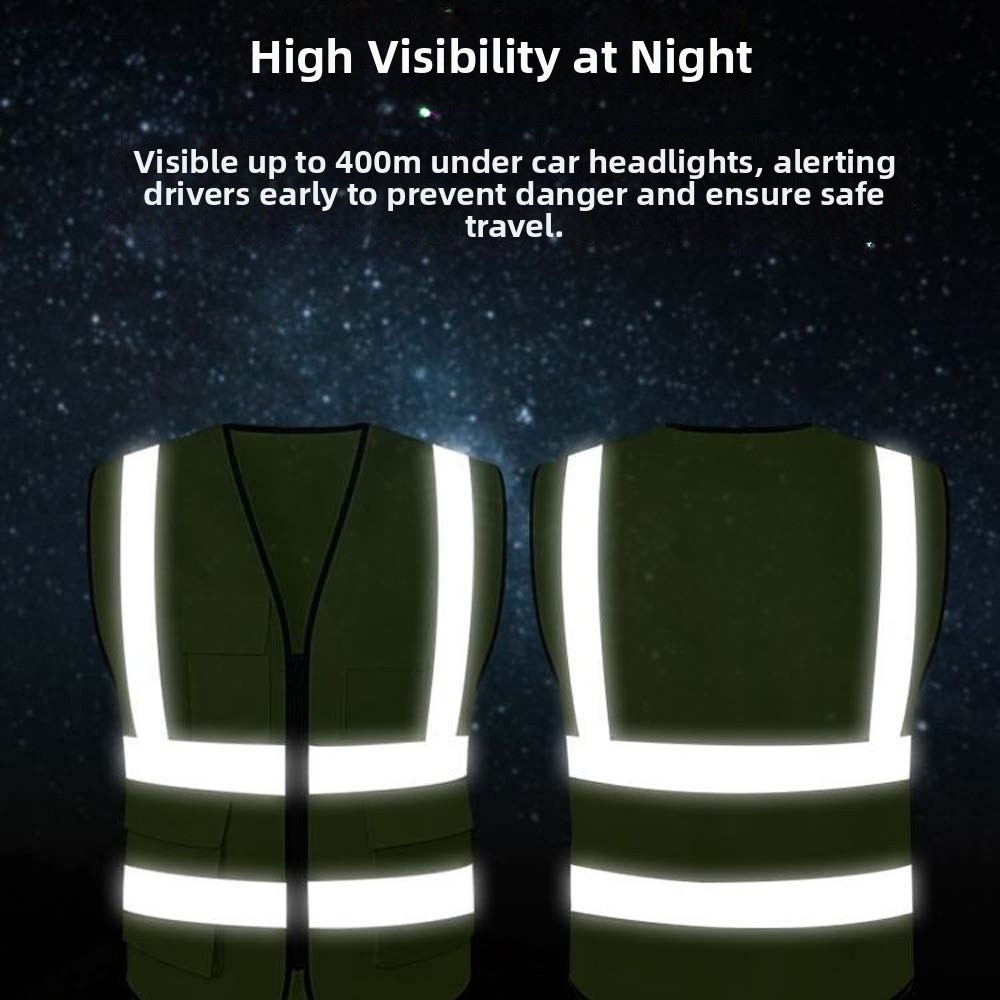Gilet réfléchissant haute visi - Reflective Running Gear Vest avis et prix