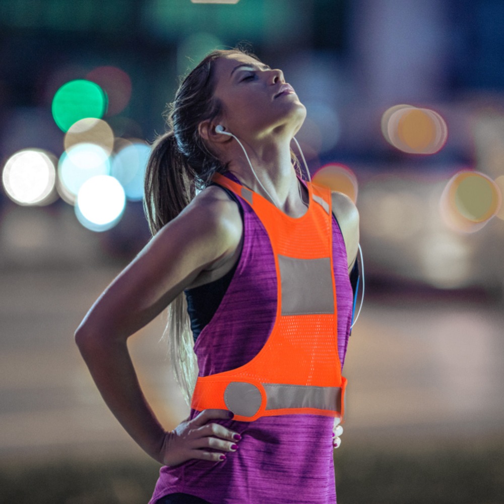Gilet réfléchissant haute visi - Reflective Running Gear Vest avis et prix