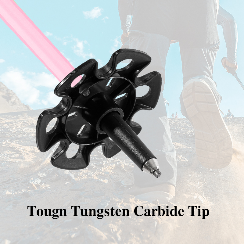 Bâtons de randonnée en fibre d - Trekking Pole Carbon avis et prix